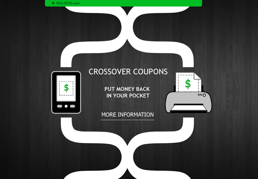Crossover Coupons Graphic Design